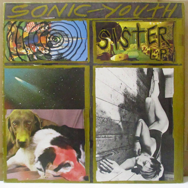SONIC YOUTH (ソニック・ユース)  - Sister (UK オリジナル LP+固紙インナー/裏面無修正光沢ジャケ)