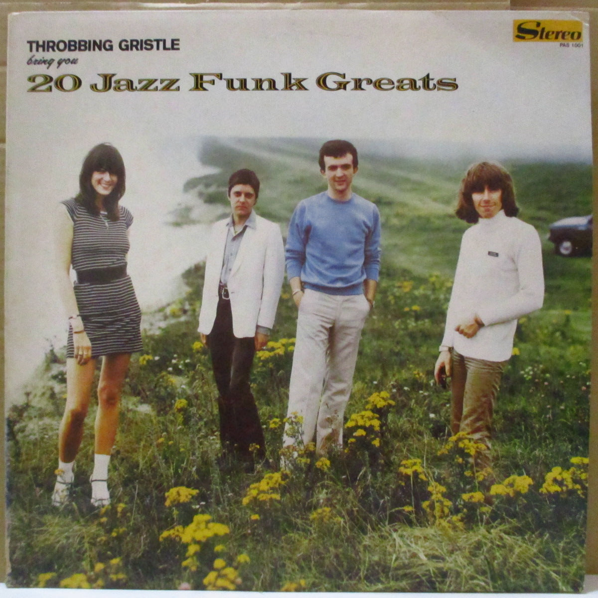 THROBBING GRISTLE (スロッビング・グリスル)  - 20 Jazz Funk Greats (Japan オリジナル LP+ソフト紙インサート/帯欠) '79年3rdアルバム