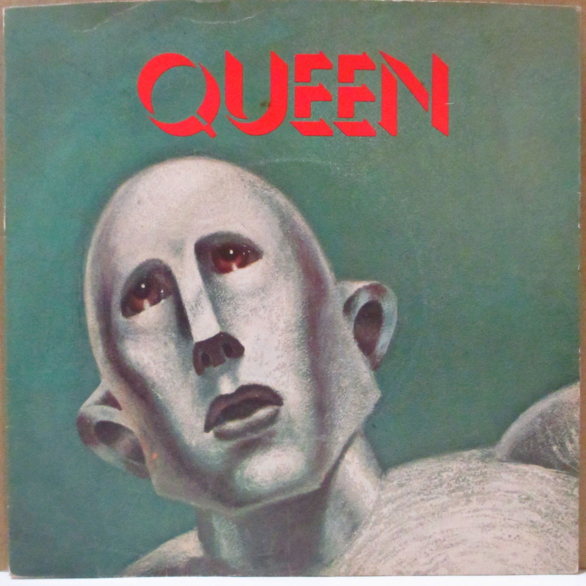 QUEEN (クイーン)  - We Are The Champions (UK '77 オリジナル「カラー紙ラベ・ラウンドセンター」 7インチ+光沢固紙ジャケ)