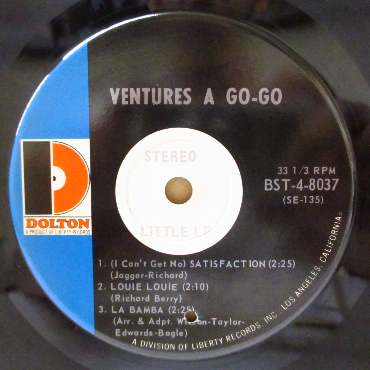 VENTURES (ザ・ベンチャーズ)  - Ventures A Go-Go (US '65 オリジナル「ジュークボックス」6曲入りステレオ・7インチ)