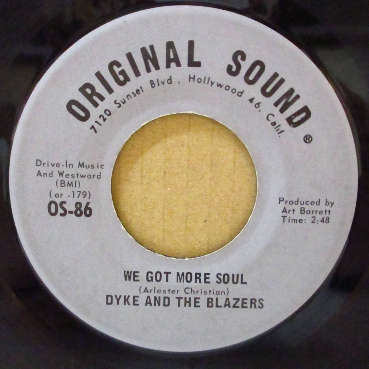 DYKE & THE BLAZERS (ダイク＆ザ・ブレイザーズ)  - We Got More Soul / Shotgun Slim (US '69年オリジナル「VINYL盤」7インチ) ファンキーノーザン！