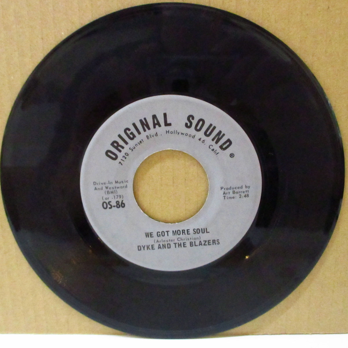 DYKE & THE BLAZERS (ダイク＆ザ・ブレイザーズ)  - We Got More Soul / Shotgun Slim (US '69年オリジナル「VINYL盤」7インチ) ファンキーノーザン！