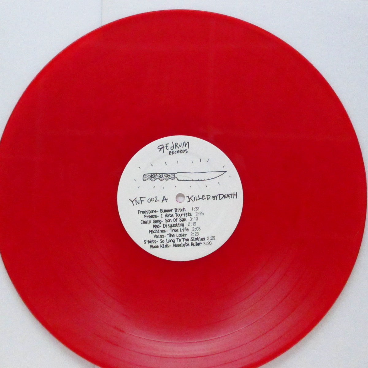 V.A. ('77-'82年各国レアパンク・コンピ)  - Killed By Death #2 (US 90's再発「レッドヴァイナル」LP)