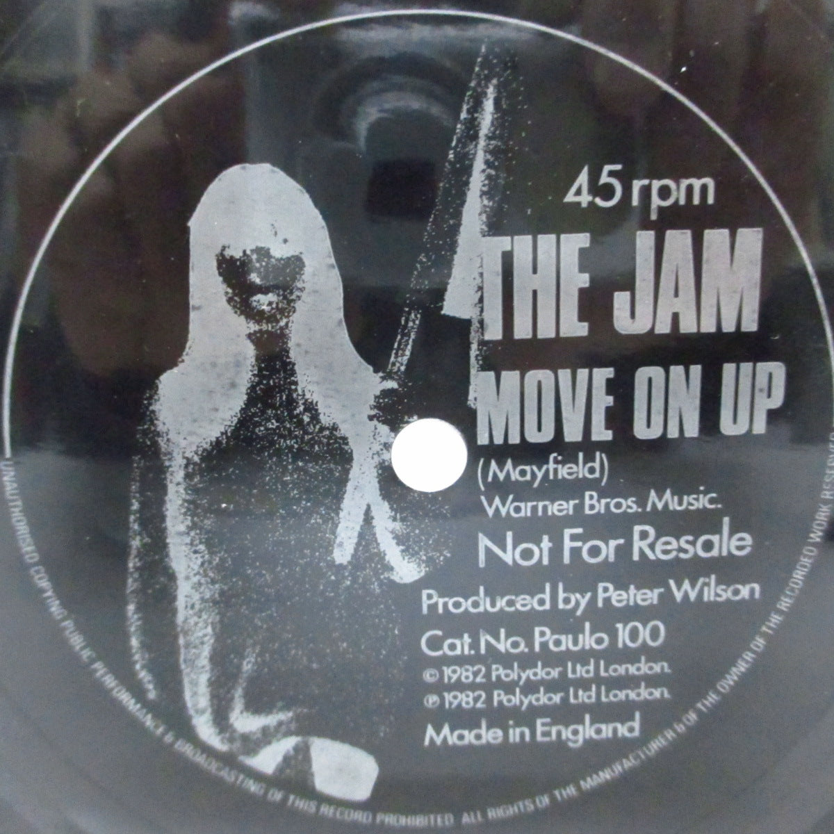 JAM, THE (ザ・ジャム)  - Move On Up (UK プロモ片面 FLEXI)