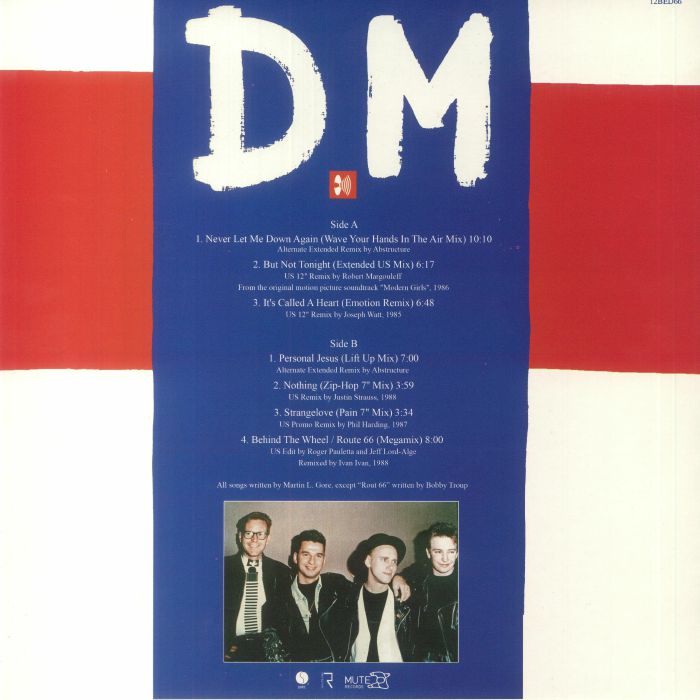 DEPECHE MODE (デペッシュ・モード)  - Gone To The U.S.A. (UK 限定リリース LP/NEW) レア・リミックス音源コンピレーション