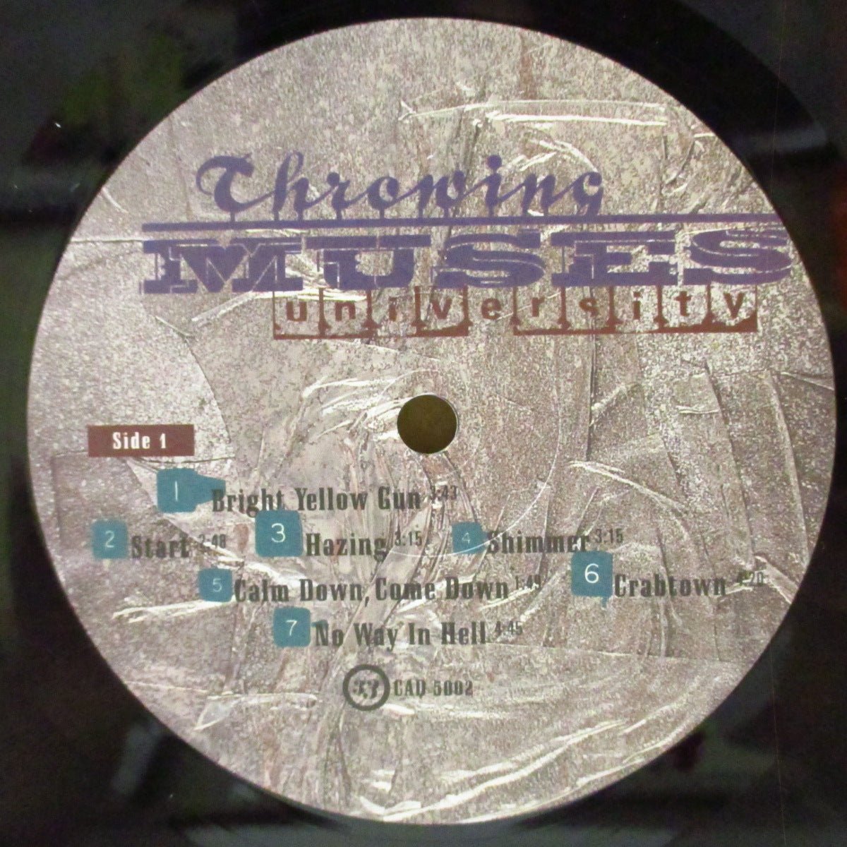 THROWING MUSES (スローイング・ミュージズ)  - University (UK '95 オリジナル LP+固紙インナー) 6thアルバム