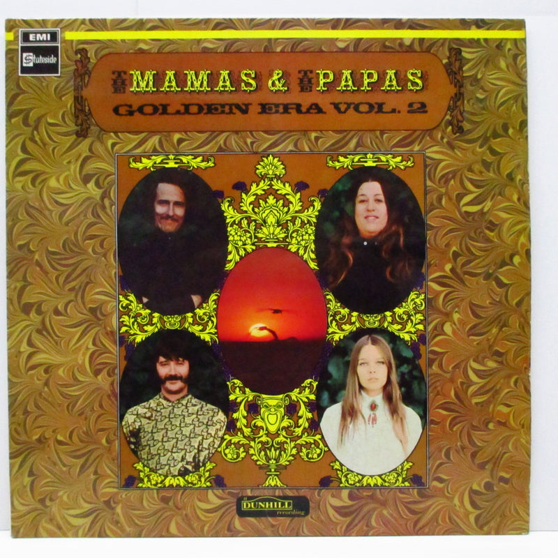 MAMAS & PAPAS (ママス & パパス)  - Golden Era Vol.2 (UK オリジナル「ステレオ」 LP/表面コーティング折り返ジャケ)