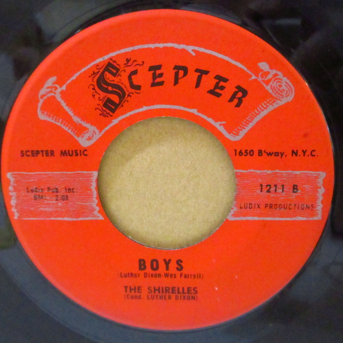 SHIRELLES (ザ・シュレルズ)  - Will You Love Me Tomorrow / Boys (US セカンドプレス 7インチ) 全米1位の大ヒット & ビートルズのカヴァ原曲