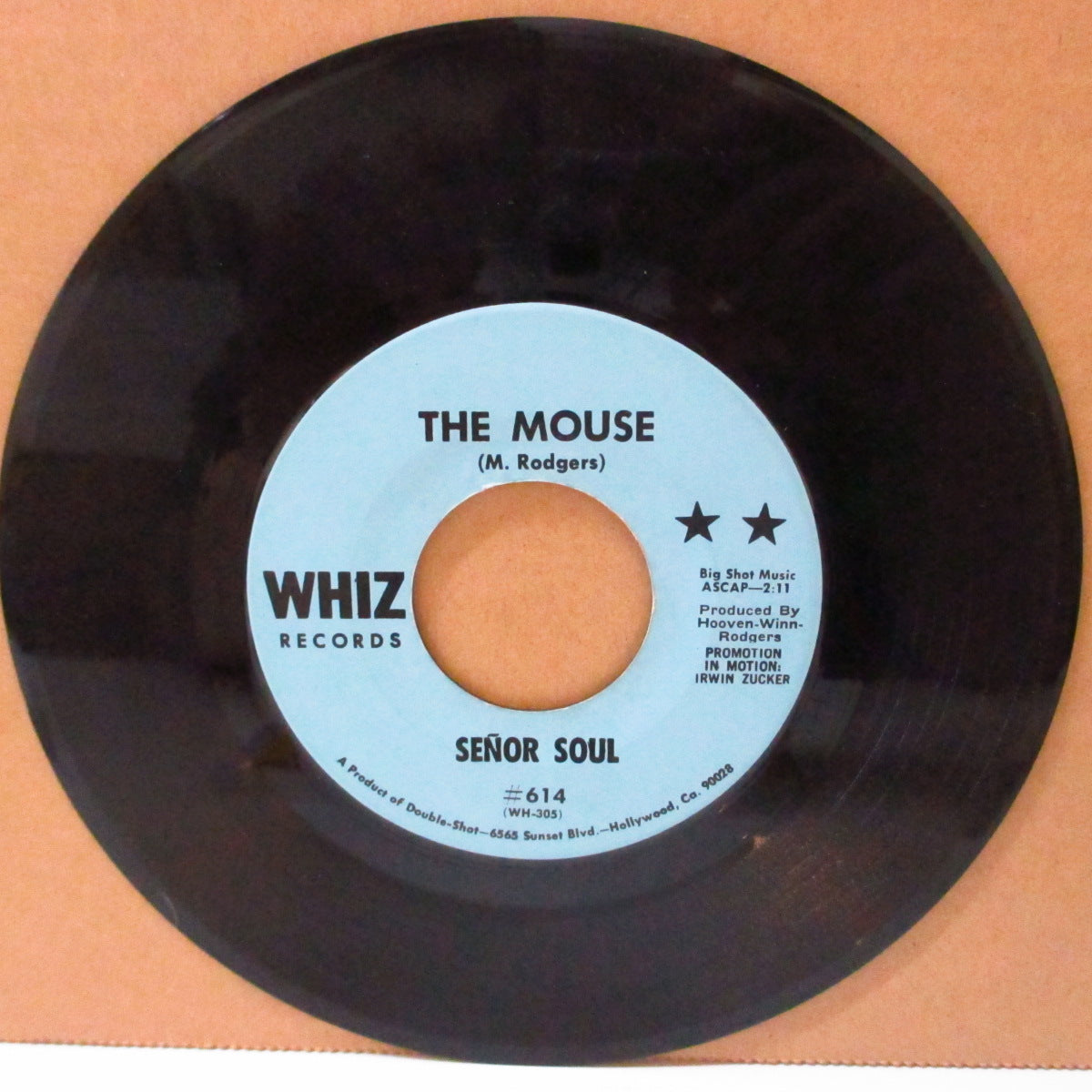 SENOR SOUL (セニョール・ソウル)  - The Mouse / Soul Sermon (US '69 オリジナル 7インチ)ディープ・ファンク名曲！