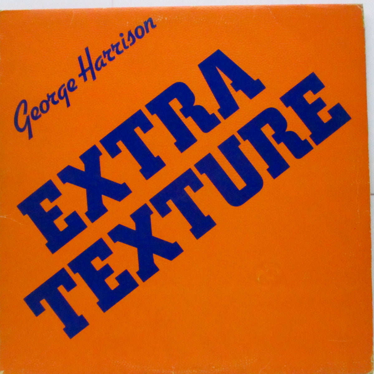 GEORGE HARRISON (ジョージ・ハリスン)  - Extra Texture (UK オリジナル LP+インナー/「テクスチャードエンボス」ジャケ)