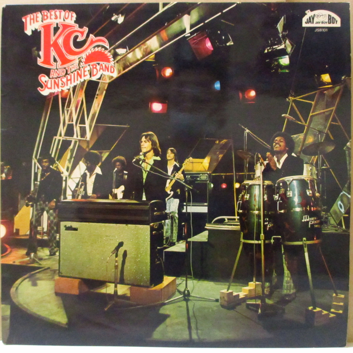 KC AND THE SUNSHINE BAND (KCアンド・ザ・サンシャイン・バンド)  - The Best Of KC And The Sunshine Band (UK '76 オリジナル・ステレオ LP/両面コーティング・ジャケ)UK独自ベスト全10曲