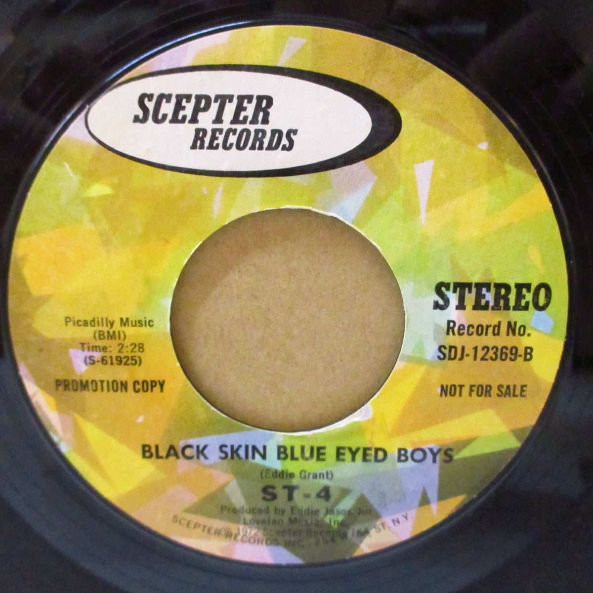 ST-4 - Funky (US (72 プロモ・カラーラべ・7インチ)ドラム・ブレイクビーツも素敵なアーバン・ファンク！