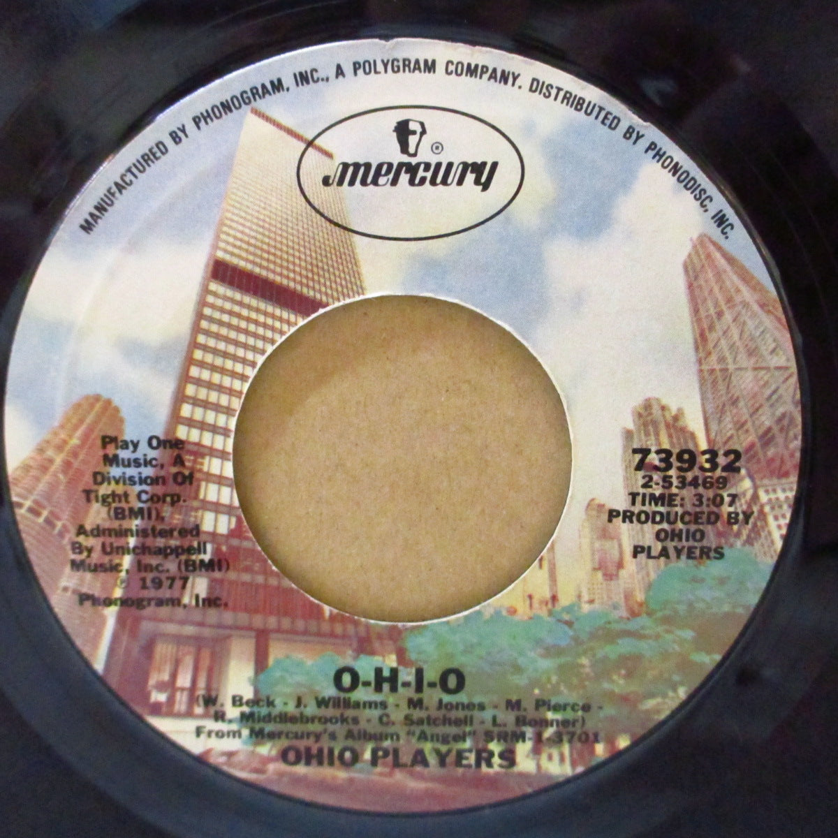 OHIO PLAYERS (オハイオ・プレイヤーズ)  - O-H-I-O (US オリジナル 7インチ)ファンク・インスト・クラシック