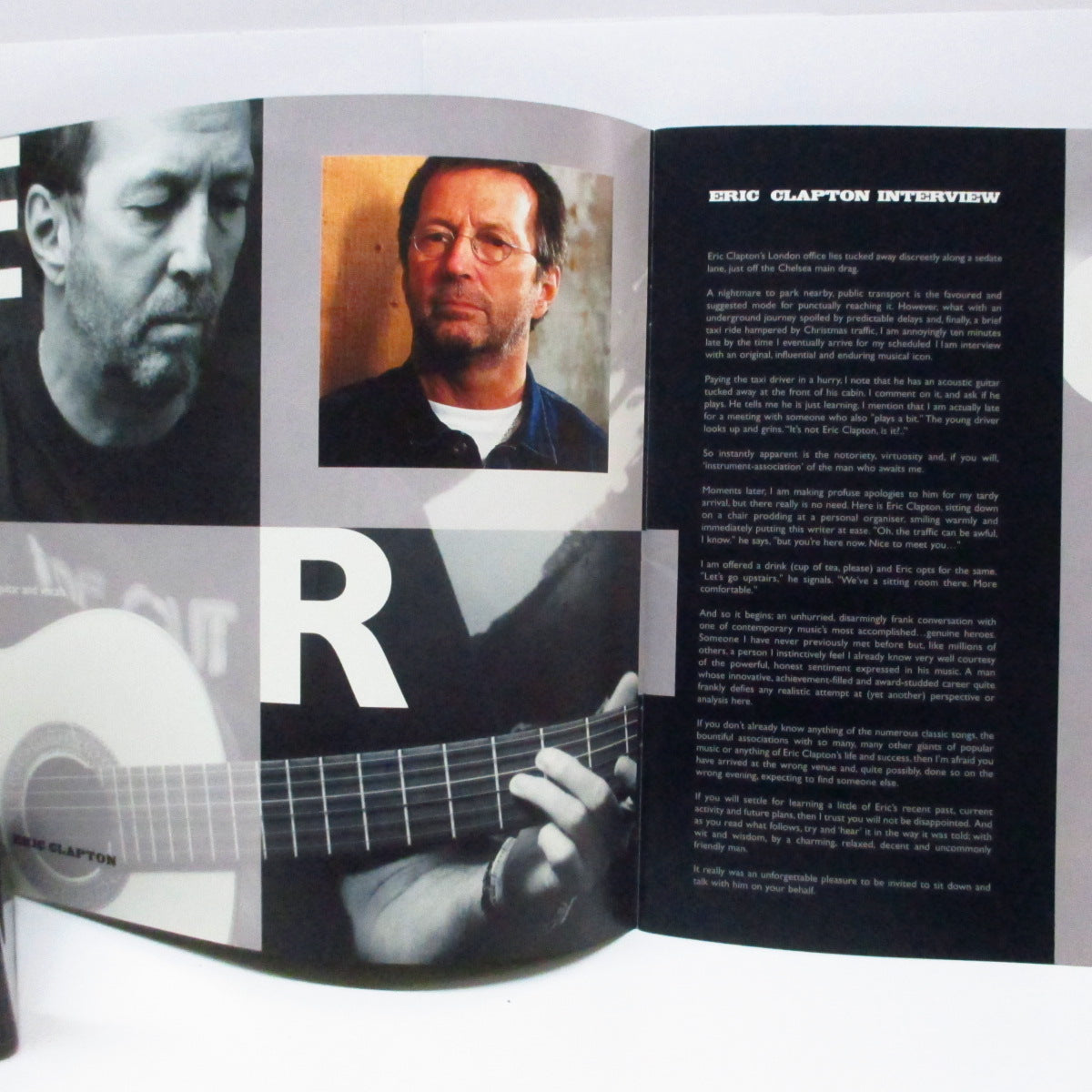 ERIC CLAPTON (エリック・クラプトン) - Reptile Tour Programme (UK