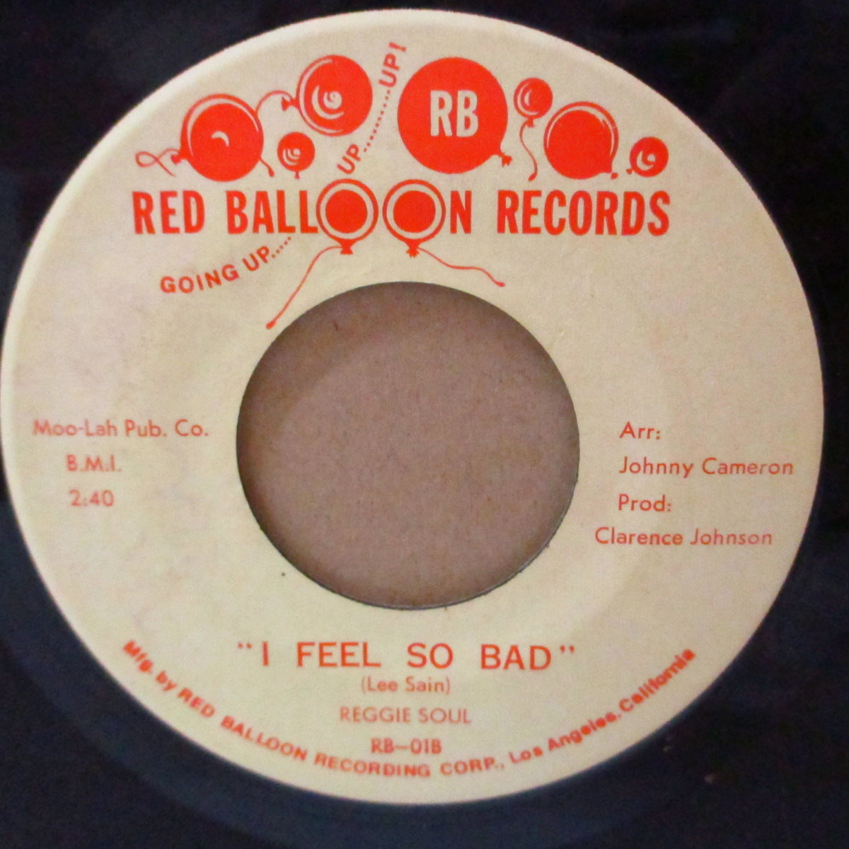 REGGIE SOUL (レジー・ソウル)  - I Got Jody / I Feel So Bad (US '71 オリジナル7インチ)ローファイ・ガレージ・ファンク+ファンキー・ノーザン!