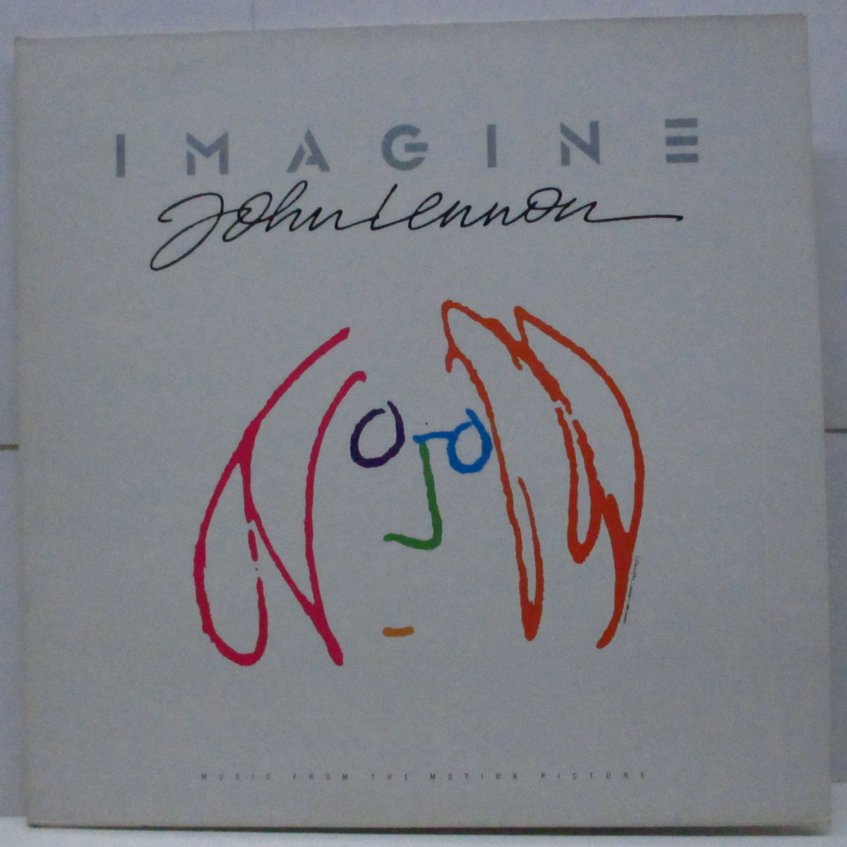 JOHN LENNON (ジョン・レノン)  - Imagine: John Lennon, Music From The Original Motion Picture (UK オリジナル 2xLP+インナー/見開ジャケ)