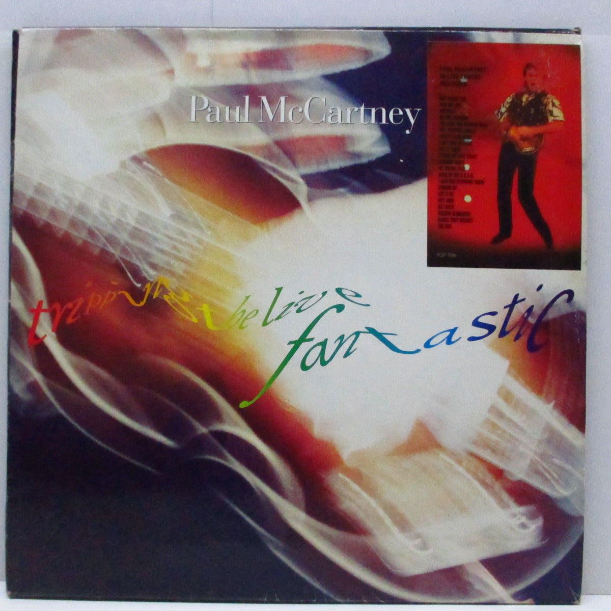 PAUL McCARTNEY (ポール・マッカートニー)  - Tripping The Live Fantastic (UK オリジナル 3xLP+インナー、ブックレット/ステッカー付ジャケ)