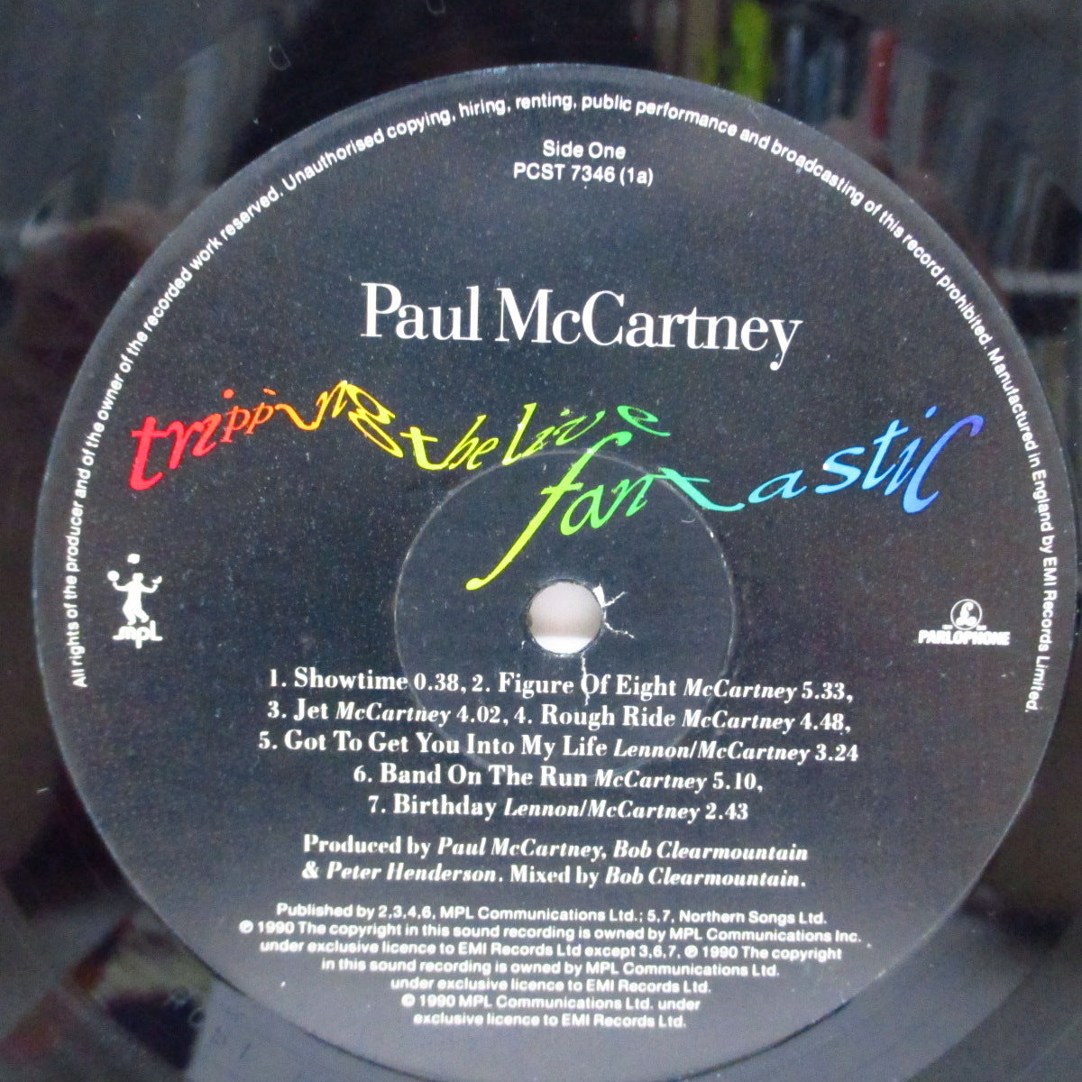 PAUL McCARTNEY (ポール・マッカートニー)  - Tripping The Live Fantastic (UK オリジナル 3xLP+インナー、ブックレット/ステッカー付ジャケ)