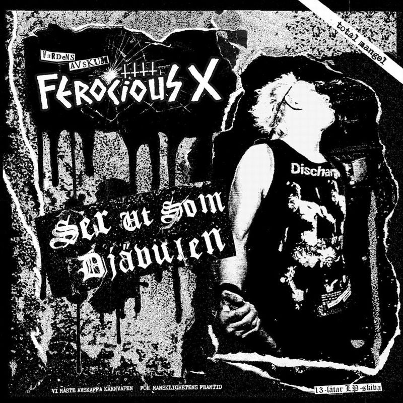 FEROCIOUS X (フェロウシャス・エックス)  - Ser Ut Som Djavulen (Japan 限定プレス LP/予約商品）2025年2025年12月19日発売 !