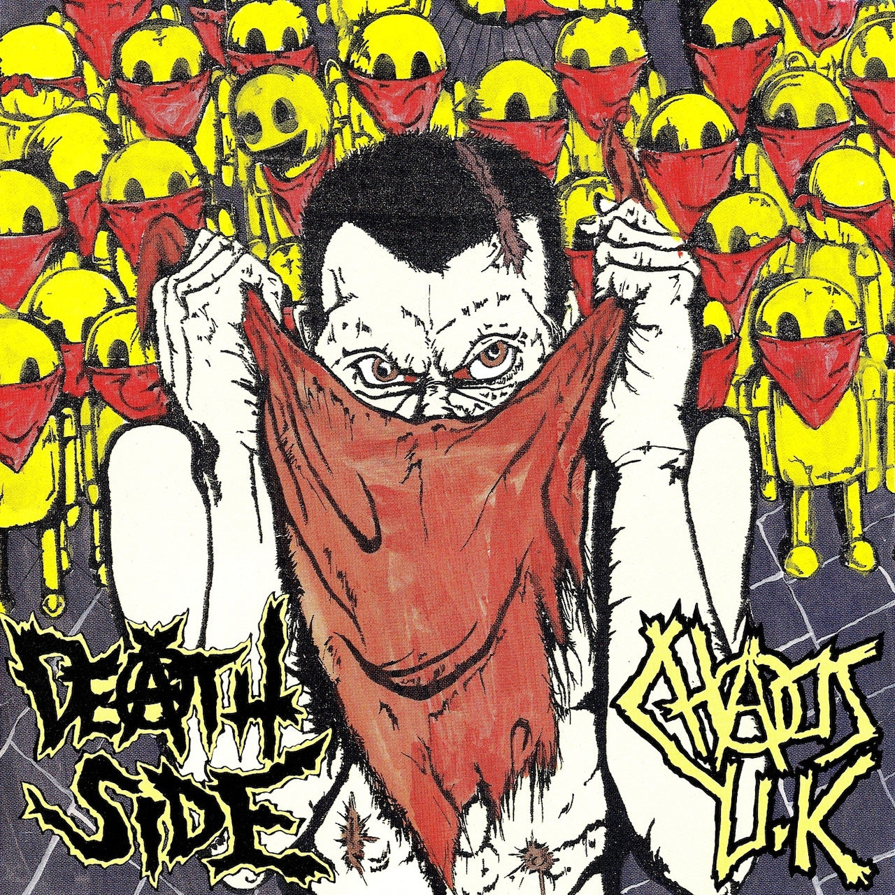 DEATH SIDE / CHAOS U.K. (デス・サイド / カオス UK)  - Split (Japan 「正規」限定再発 CD/ New) '93年の名作スプリット！
