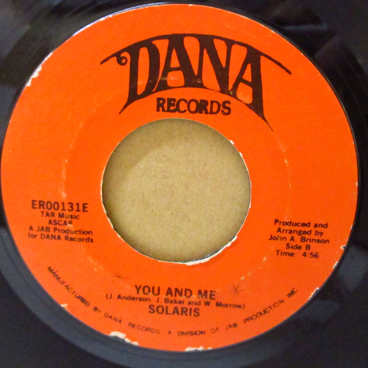 SOLARIS (ソラリス)  - A Case Of The Boogie / You And Me (US '79 オリジナル「オレンジ・ラベ ver」スチレン盤7インチ) ファンキーブギー・ディスコ+AORクロスオーヴァー