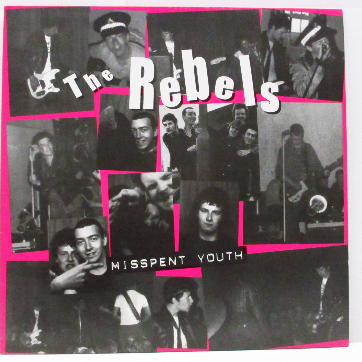 REBELS, THE (ザ・レベルズ)  - Misspent Youth (German オリジナル「ブラックヴァイナル」LP+インサート）'95年唯一アルバム！