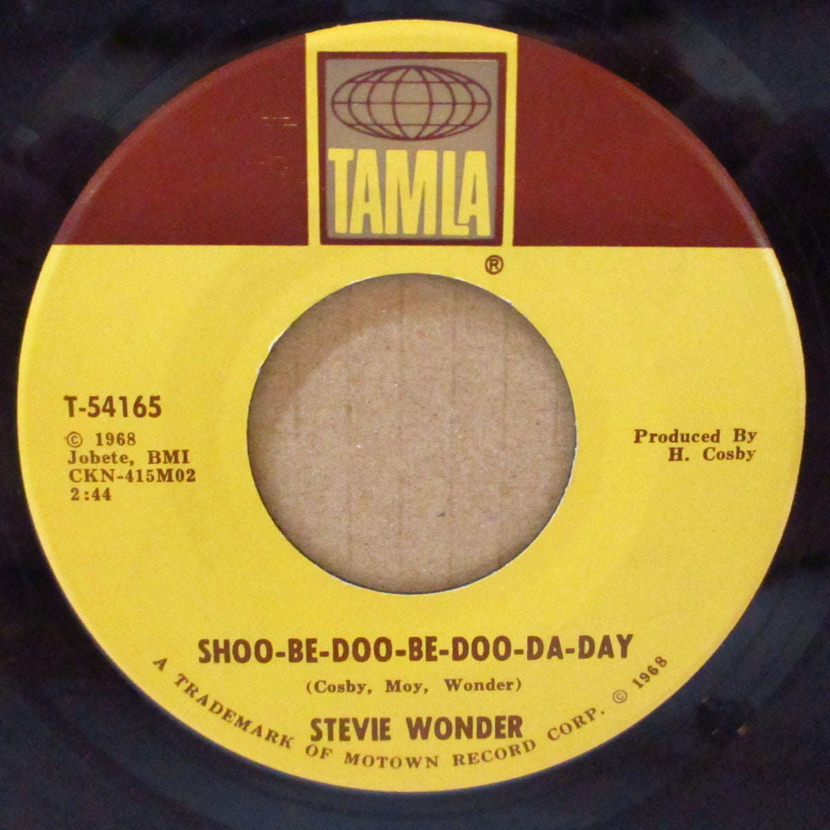 STEVIE WONDER (スティーヴィー・ワンダー)  - Shoo-Be-Doo-Be-Doo-Da-Day (US '67 オリジナル7インチ/茶色印刷ラベ)