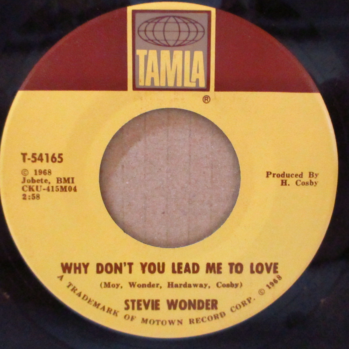 STEVIE WONDER (スティーヴィー・ワンダー)  - Shoo-Be-Doo-Be-Doo-Da-Day (US '67 オリジナル7インチ/茶色印刷ラベ)