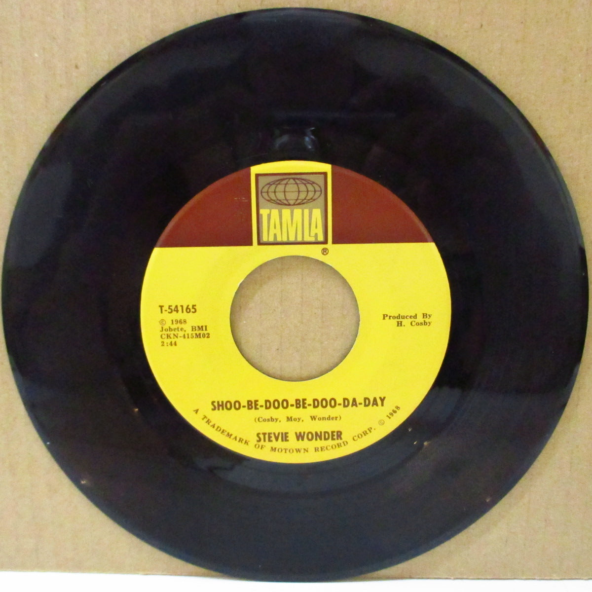 STEVIE WONDER (スティーヴィー・ワンダー)  - Shoo-Be-Doo-Be-Doo-Da-Day (US '67 オリジナル7インチ/茶色印刷ラベ)