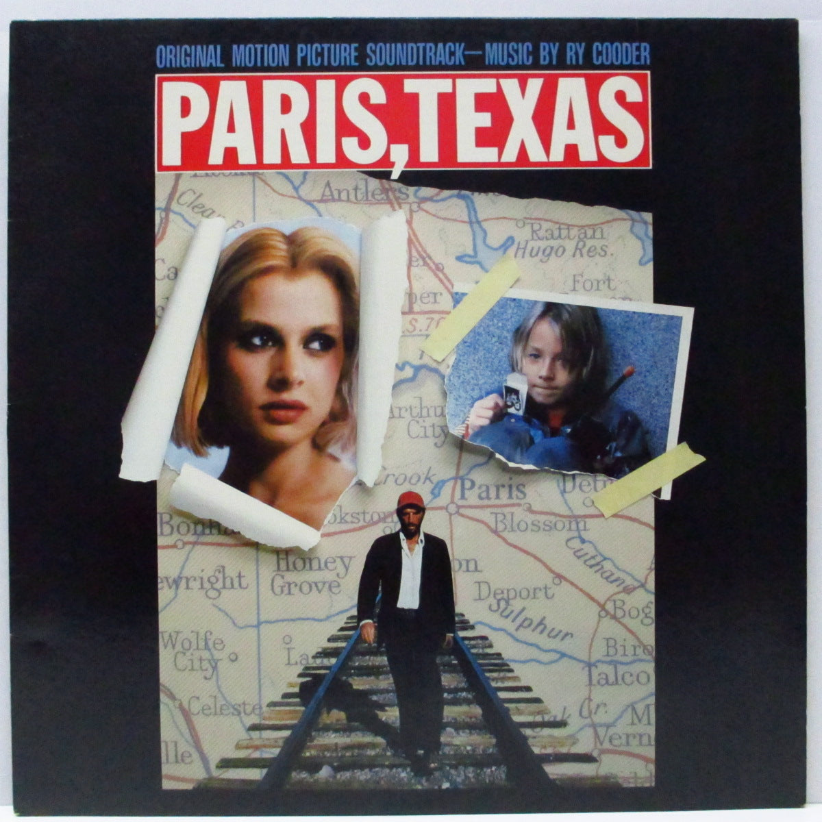 O.S.T. (映画『パリ、テキサス』サントラ盤！音楽監督はライ・クーダー！)  - Paris, Texas (US オリジナル LP)