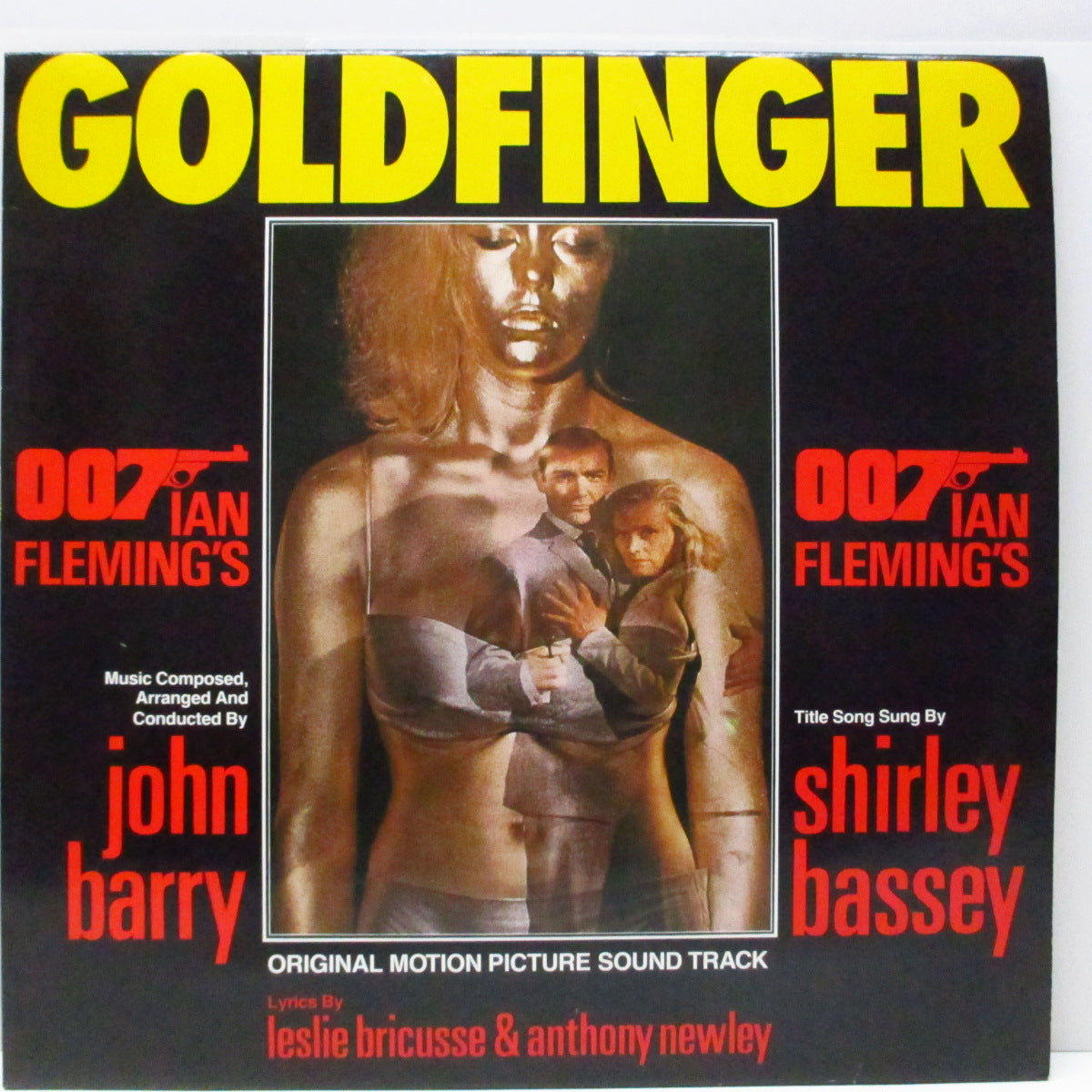 O.S.T. (映画『007 ゴールドフィンガー』サントラ盤！)  - 007 / Goldfinger (EU '88 再発 LP+別デザインジャケ/Duchesse  LP 152017)