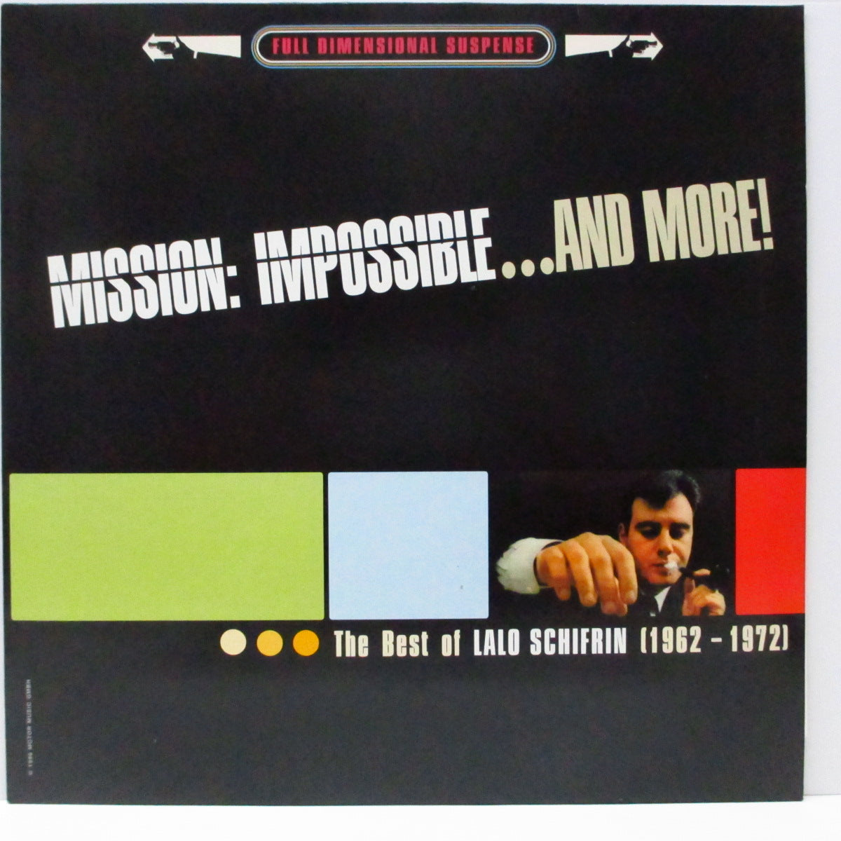 LALO SCHIFRIN -  O.S.T. (「スパイ大作戦」他、ラロ・シフリンによるサントラ・コンピ！)  - Mission: Impossible ... And More! - The Best Of Lalo Schifrin : 1962 - 1972 (German オリジナル LP)