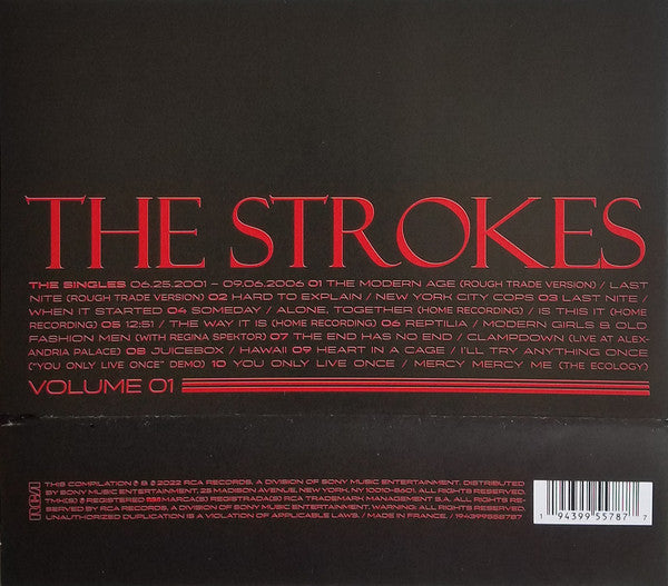 STROKES, THE (ザ・ストロークス) - The Singles Vol 1 (EU-US 限定