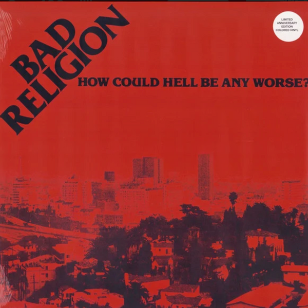BAD RELIGION (バッド・レリジョン) - How Could Hell Be Any Worse? (US  40周年記念限定再発ブラックスモーク・カラーヴァイナル LP/ New)