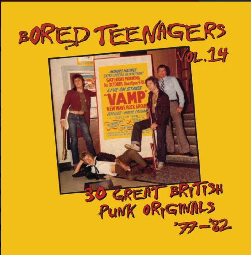 V.A. (レアUKパンク・コンピ）- Bored Teenagers Vol.14 (UK 500枚限定プレス CD / New)