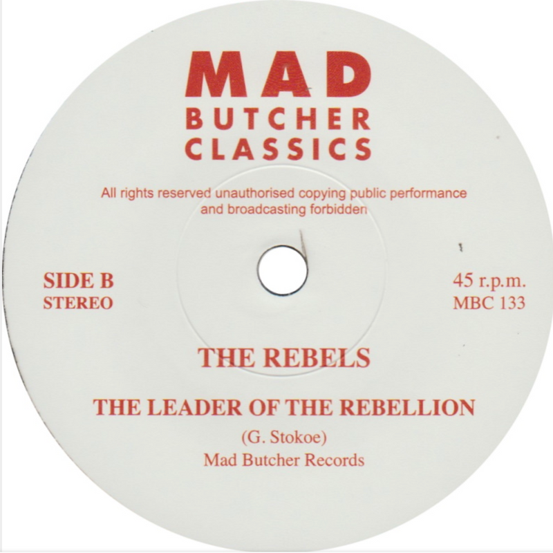 REBELS, THE (ザ・レベルズ) - Suicide (German 500枚限定再発 7" / New)