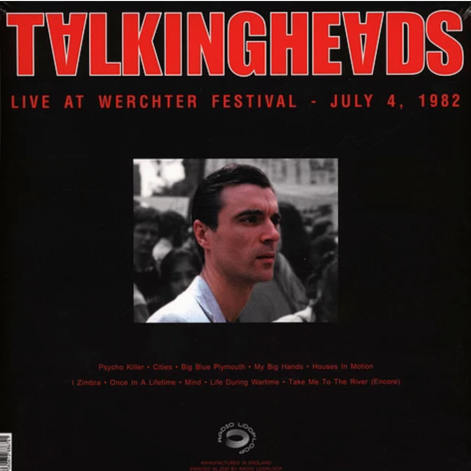 TALKING HEADS (トーキング・ヘッズ)  - Live At Werchter Festival July 4, 1982 (EU 限定プレス再発180g LP/ New)