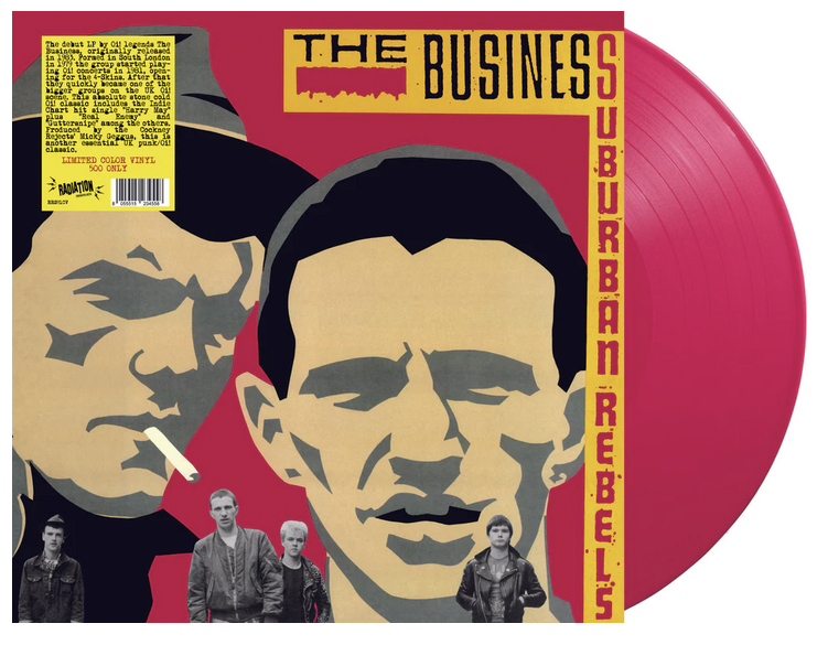 BUSINESS, THE (ザ・ビジネス) - Suburban Rebels (Italy 500枚限定再発レッドヴァイナル LP/ New)