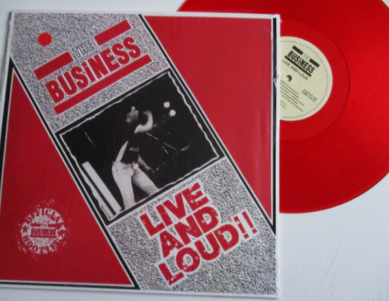BUSINESS, THE (ザ・ビジネス)  - Live And Loud (UK 限定再発レッドヴァイナル LP/ New)