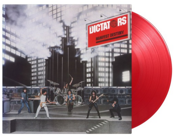 DICTATORS, THE (ザ・ディクテイターズ)  - Manifest Destiny  (EU 750枚限定ナンバリング入り再発「高音質 180g レッドヴァイナル」LP/New)