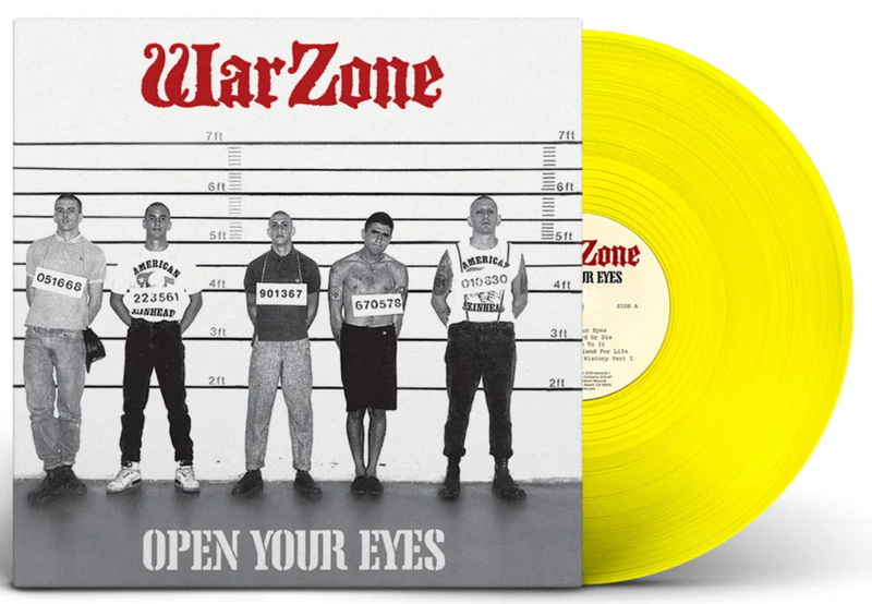 WARZONE (ウォーゾーン)  - Open Your Eyes (US 800枚限定再発「イエローヴァイナル」LP/New)
