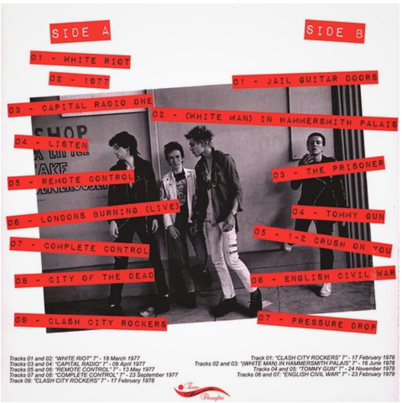 CLASH, THE (ザ・クラッシュ)  - No Elvis, Beatles Or The Rolling Stones: The Singles 1977-1978 (UK 限定プレス LP/ New)
