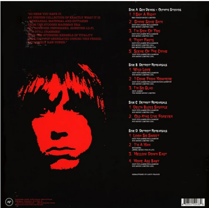 IGGY AND THE STOOGES (イギー & ザ・ストゥージーズ)  - Move Ass Baby (UK 限定プレス再発 2xLP/ New)