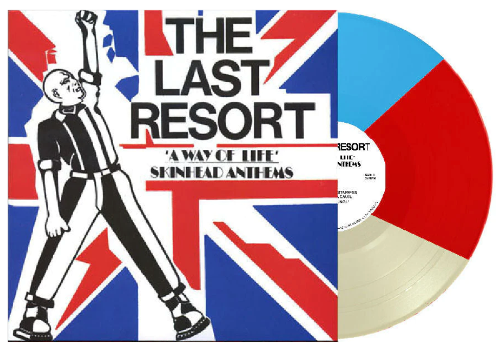 LAST RESORT, THE (ザ・ラスト・リゾート)  - A Way Of Life Skinhead Anthems (US 限定再発「白赤青スプラッターヴァイナル」LP / New)