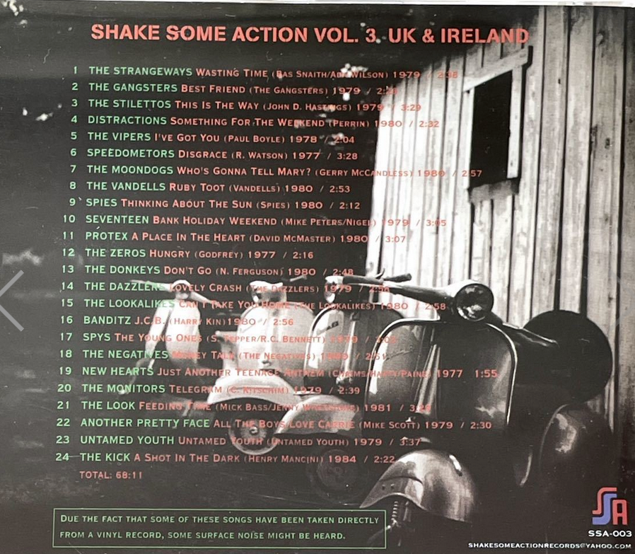 V.A. (パワーポップ、ネオモッズ・コンピ)  - Shake Some Action Vol.3 UK & Ireland (EU 限定再発 CD/ New)