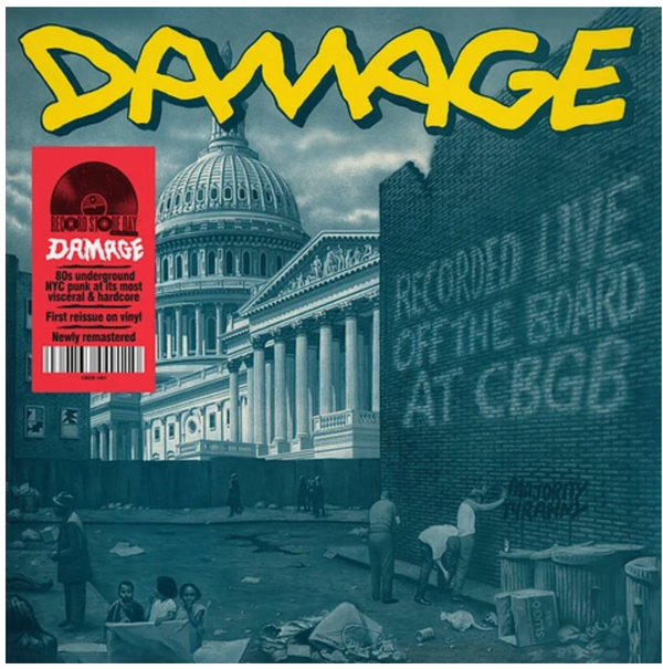 DAMAGE (ダメージ)  - Recorded Live Off The Board At CBGB (EU RSD 2024 「2,000枚限定再発」LP/New) 予価 ¥ 6850