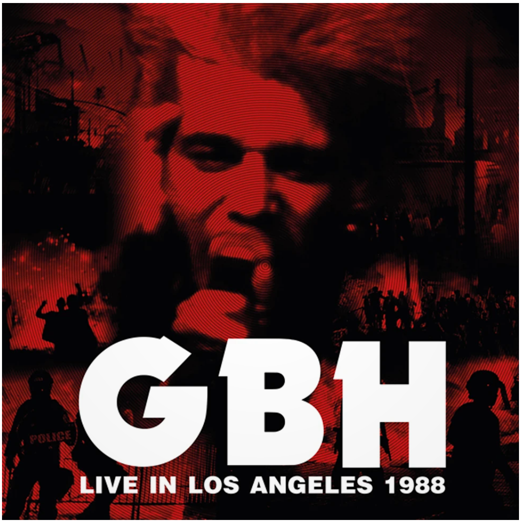 Charged G.B.H (チャージド G.B.H)  - Live In Los Angeles 1988 (UK 限定再発「レッドヴァイナル」2xLP/ New)