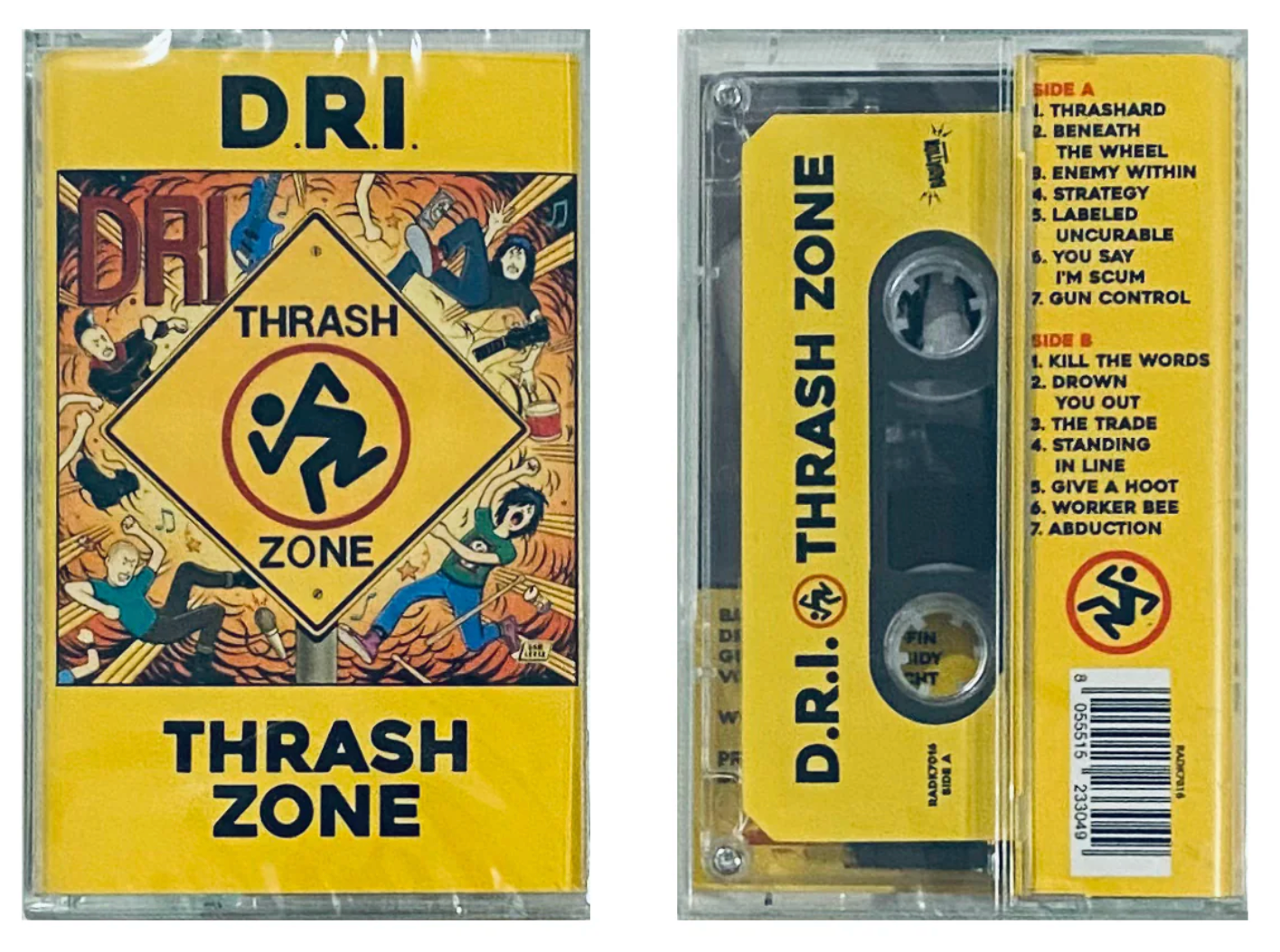 D.R.I. (Dirty Rotten Imbeciles)  - Thrash Zone (Italy 限定再発カセット / New)