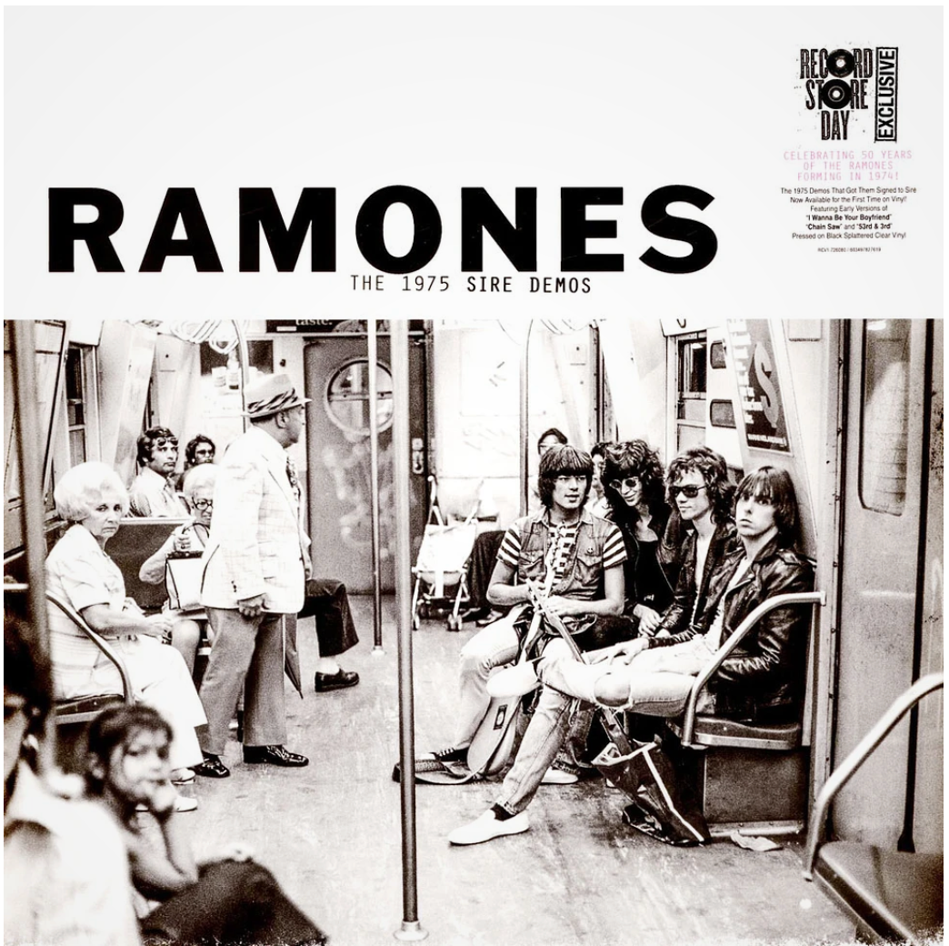 RAMONES (ラモーンズ)  - The 1975 Sire Demos (US RSD 2024「6,000枚限定クリア＆ブラックスプラッターヴァイナル」LP/New)