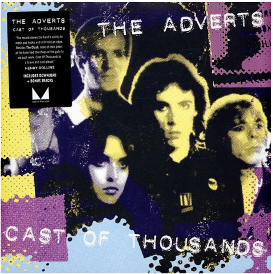 ADVERTS, THE (ジ・アドヴァーツ)  - Cast Of Thousands (UK限定プレス再発  LP/ New)